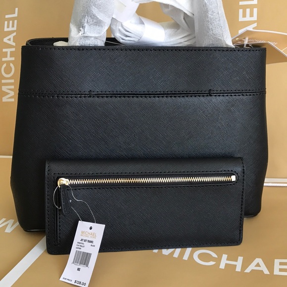 💦🌻mk Satchel set🌻crossbody/Hailee bag/black - Picture 3 of 8